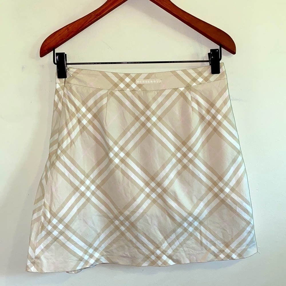 BURBERRY Golf Plaid Tennis Skort - Picture 2 of 13